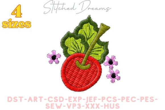 Cherry Fruit Embroidery Design Review