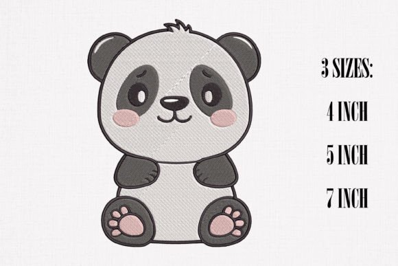 Cute Panda Embroidery: A Designer's Review for Boutique Sweatshirts