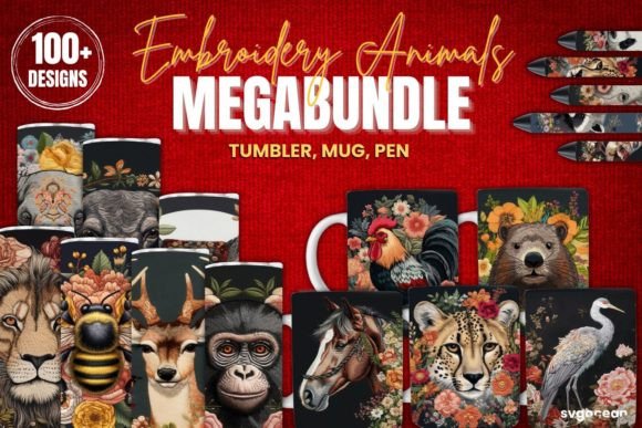 Embroidery Animals Sublimation Megabundl Review