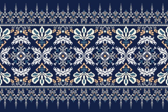 Floral Cross Stitch Embroidery Vector: A Designer's Real-World Review