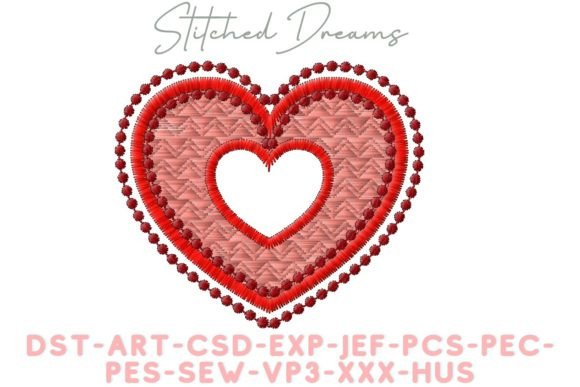 Heartfelt Elegance Digital Embroidery