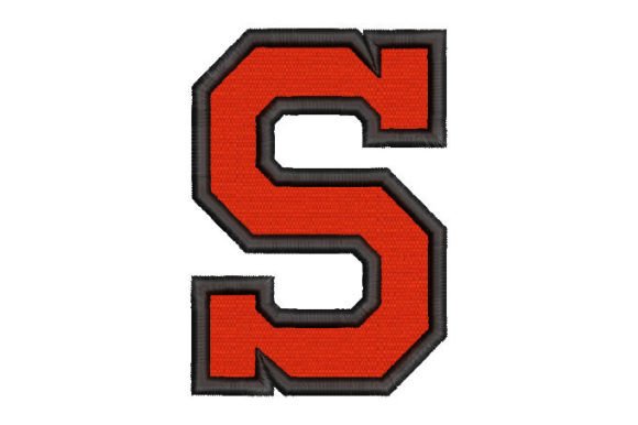 Letter S with Applique Embroidery Design Review