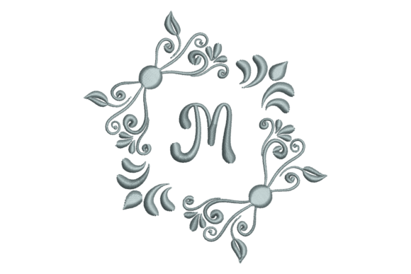 Monogram Letter M Embroidery Design Review