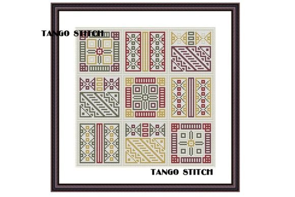 Simple Cross Stitch Ornament Embroidery Review